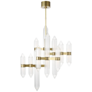 Langston Medium Chandelier AvroKO 702LGSN31BR-LED927